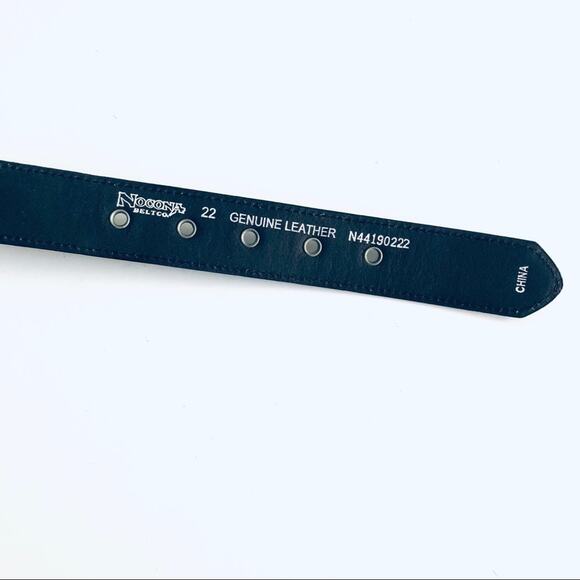 Boy's SZ 22 Nocona Texas Belt Buckle Camo & Leather - Picture 5 of 7